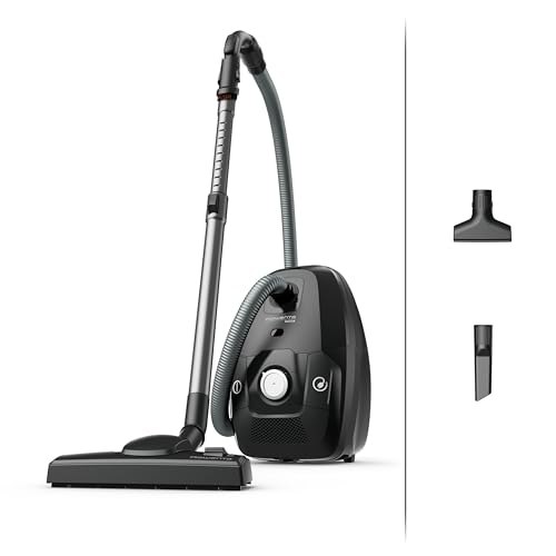 Rowenta RO6136 Green Force Max Silence RO6136EA, Bodenstaubsauger mit Beutel, Schwarz, 900 W, 4.5 liters