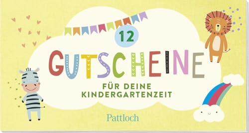12 Gutscheine für deine Kindergartenzeit: Zauberhaftes Gutschein-Heft für Kinder ab 3 Jahren (Mädchen und Jungen) (Geschenke für Kindergarten-Kinder)