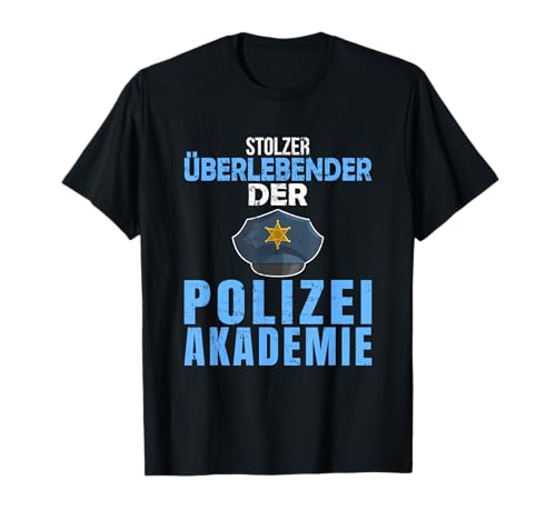 Polizist Ausbildung Bestanden Geschenk T-Shirt