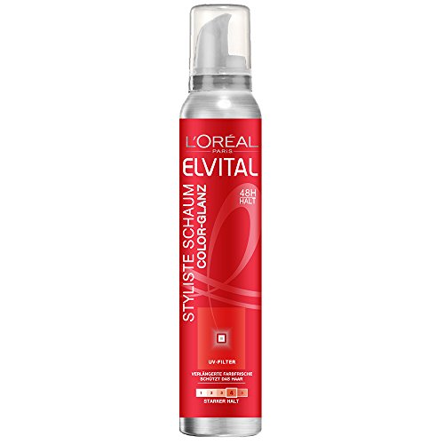 L'ORÉAL PARiS ELVITAL STYLISTE Schaumfestiger Color-Glanz