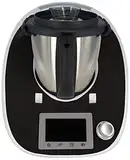 One-Wheel | selbstklebende Folie passend für Thermomix TM5 | Schlag- & Stoßschutz | Klebefolie Design Einfarbig schwarz | Aufkleber Motiv: Bunt