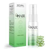 Hair Off Haarentferner Spray, Enthaarungsspray Frauen, Schnelle & Effektive Haarentfernung für Seidig Glatte Haut, Feuchtigkeitsspendende Haarentfernungscreme für Beinen Bikinizone Beine Arme Gesicht