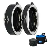 JJC Autofokus Zwischenringe TTL AF-Makro-Verlängerungsrohr-Set 11/16MM für Canon RF Mount EOS R10 R7 R5 R6 R RP DSLR Kameras Objektiv