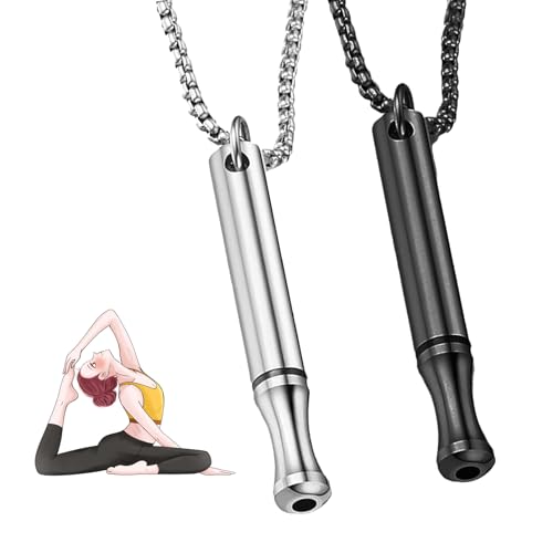 2 Stück Rauchentwöhnung Hilfsmittel,Rauchfrei Hilfsmittel,Rauchfrei Halskette Kette,Original Rauchen Aufhören,Baliverné Entwöhnung Panikattacken,Rauchentwöhnungskette