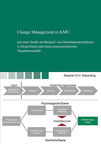 Change Management in KMU: mit einer Studie am Beispiel von Gartenbauunternehmen in Deutschland und einem praxisorientierten Vorgehensmodell (Berichte aus der Betriebswirtschaft)