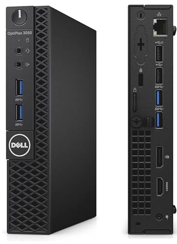 Optiplex i3 18cm Silent Mini-PC Business Office Multimedia Computer mit 3 Jahren Garantie! Intel Core i3 6100T, 4 Threads, 3.20GHz - 16 GB DDR4-512 GB SSD - USB3 - WLAN - Windows 11 Prof. 64-8091