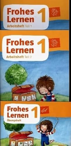 Frohes Lernen 1. Ausgabe Bayern: Arbeitsheft in Druckschrift, Teil 1, 2 und 3 Klasse 1 (Frohes Lernen. Ausgabe für Bayern ab 2021)