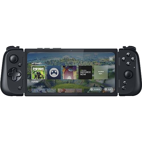 Razer Kishi V2 Pro - Mobile Gaming Controller für Android (HyperSense-Haptik, Ausziehbares Mittelteil, Passthrough-Aufladen, Klinkenausgang, Virtueller-Controller-Modus) Schwarz