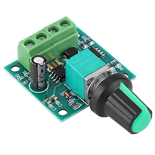 Motordrehzahlregler, DC 1,8-12 V 2A Niederspannungs-Elektromotordrehzahlregler PWM Motordrehzahlregler Werkzeugausrüstung, Niederspannungs-DC-Motordrehzahlregler