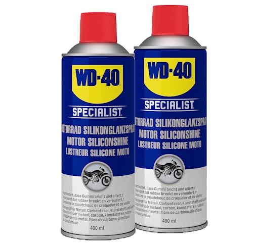 WD-40 SPECIALIST 2x400 ml MOTORRAD SILIKONGLANZSPRAY