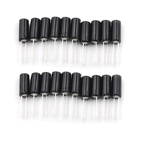 Hailege 100pcs SW520D Vibrationssensor Metall Kugel Neigung Schüttelschalter 5,2 * 11,5 SW-520D Neigung Schütteln Positionsschalter