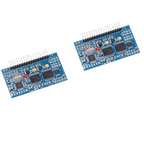 dissot 2X 5V DC-AC Sinus-Wechselrichter SPWM Treiberplatine EGS002 12MHz Quarzoszillator EG8010 + IR2113 Treibermodul