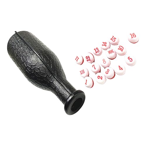 ZwaitL Billardwürfel-Shaker-Flasche, Billardbedarf, verschleißfest, Poolflasche, Billardflasche, Shaker, Billard-Zubehör