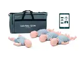 Little Baby QCPR Laerdal Realistische Baby Trainingspuppe für Eltern & Trainingskurse - 4er Set Kleinkind QCPR Trainingspuppe für Erste Hilfe Training - Realistische Anatomie, helle Hautfarbe