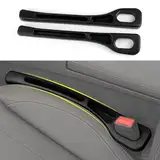 2PCS Auto Universal Sitzlückenfüller Stopfen Kunstleder Autositz-Lückenfüller Abstandshalter Geeignet für die meisten Modelle PKW SUV LKW Zubehör