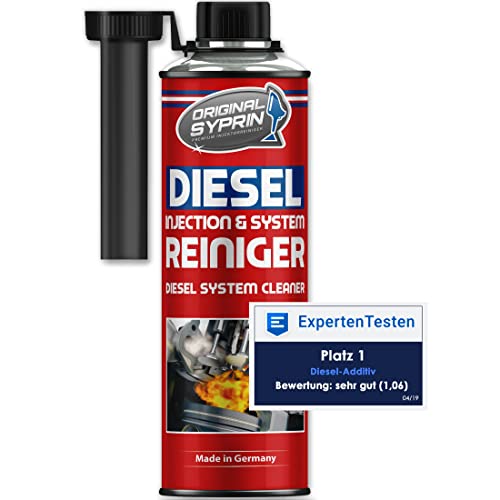 SYPRIN Original Diesel System Reiniger - Systemreiniger für Dieselmotoren I Reinigung Dieselpartikelfilter DPF Einspritzdüsen Injektoren - 500ml