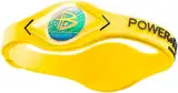 Power Balance Uni Sport Silikonarmband, gelbes armband/schwarze schriftzeichen, M, IWSA09YL00BKMP