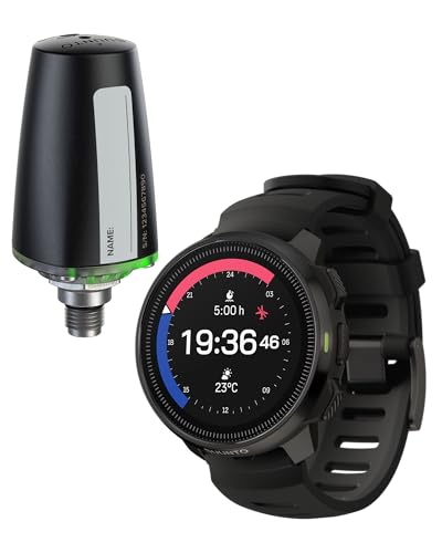 SUUNTO Unisex – Erwachsene Ocean Swimcomputer, All Black, Einheitsgröße