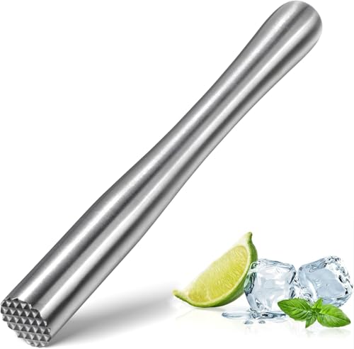 YSTrillion Cocktail-Stößel 22.5CM Crushed Ice Hammer Cocktail Muddler für Mojitos und Andere Fruchtgetränke Cocktail Zubehör