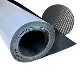 HSS EPDM Dachbahn EasyStick 5m² Dachfolie selbstklebend gewebeverstärkt, extrem Witterungsbeständig, KSK Dachbahn wasserdicht, (100cm Breite x 5m Länge)