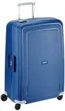 Samsonite S'Cure - Spinner L Koffer, 75 cm, 102 L, 4 Rollen, Blau (Dark Blue)