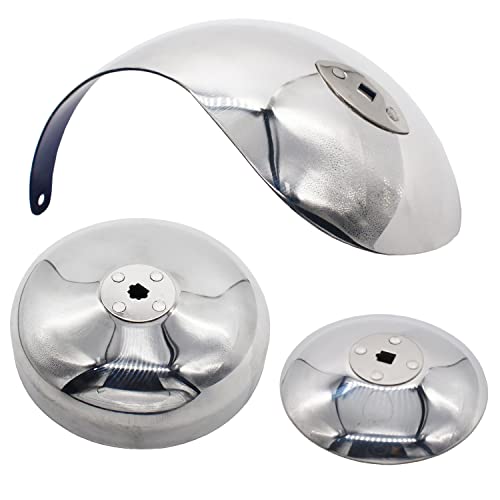 LEONARK Folie Epee Saber Alternative Schwertschutz Isolierter Aluminium Standardschutz (Folienschutz, Silber)
