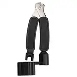 Cutter Peg Wickler Puller-Werkzeug für Gitarre und Bass, Multifunktionale Stiftstiftwartung mit Schnur, Roll- und Hebespin der Schnur, Universelle Passform für die Meisten