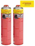 ROTHENBERGER Industrial Multigas 300 Gas Kartusche,600 ml,338g,Anschluss: 7/16“ EU,Norm EN 417 selbstverschließend,2 Stück