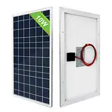 ECO-WORTHY Solarpanel 10W Solarmodul 12v Solarzelle Pv 12 Volt zum Aufladen von 12V Batterien