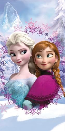 Jerry Fabrics Anna ELSA Frozen Duschtuch Badetuch Handtuch 70 x 140cm