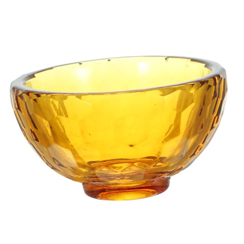 minkissy Silikonschüssel 2St Kristallglasschale Rührschüsseln religiöser Behälter Becher anbieten Maske-Rührschüssel Wasserbehälter Hautpflege Glaskugel Maskenschale Container Weih