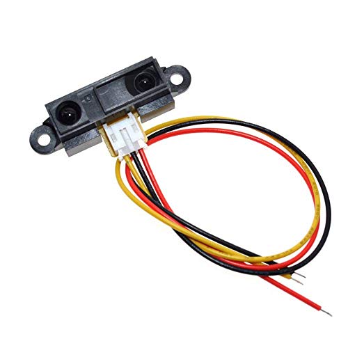 ARCELI GP2Y0A21YK0F Sharp IR Analoger Abstandssensor 10-80cm + Kabel, Arduino-kompatibel