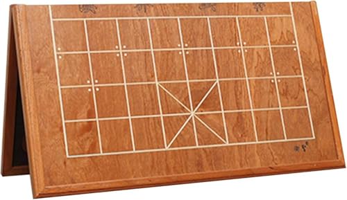 Faltbares Schachbrett Professionelles Schachbrett MDF Tragbares Xiangqi-Brett Reisebrettspiele