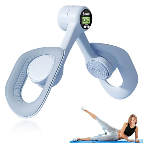 CLIUNT Oberschenkeltrainer Beckenbodentrainer für Frauen, Trainer Beintrainer für Heimbeine, Thigh Master Oberschenkeltrainer, Trainer Innenschenkel mit Zählfunktion, Für Postpartale Rehabilitation