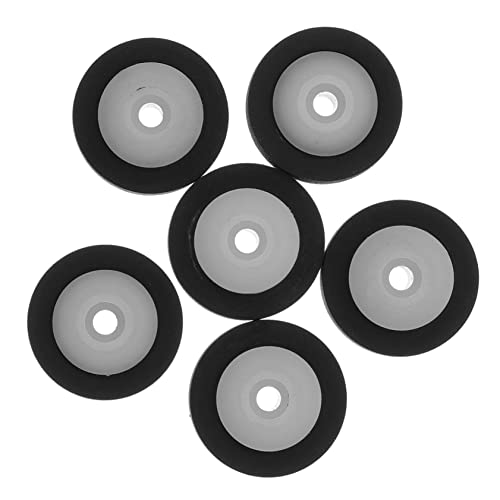 BRIGHTFUFU 6stücke Andruckrollen Für Kassettendecks Praktische Und Langlebige Gummiwalzen Für Audio Und Videorekorder Für Stereoanlagen Und Haushaltsgeräte Hochfest Und Abriebfest