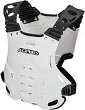 Acerbis Herren Profile Chest Protector Roost Deflektoren Profil, Einheitsgröße EU, Weiß