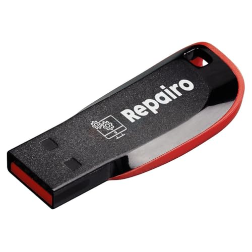 Repairo 64 GB – bootfähiger Win 11/10/8.1/7, USB für Neuinstallation von Windows, Treiber, Passwort zurücksetzen, unterstützt UEFI und Legacy, Datenwiederherstellung, Reparaturwerkzeug