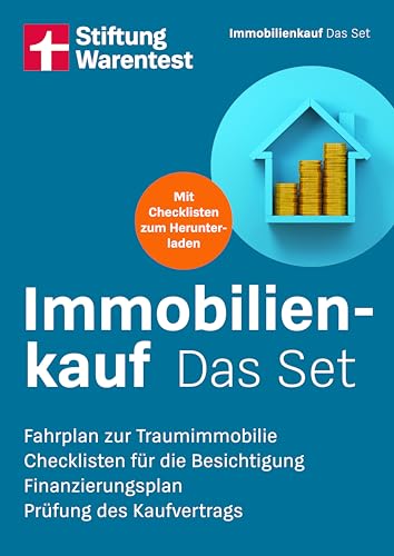 Immobilienkauf - Das Set: Fahrplan zur Traumimmobilie, Checklisten für die Besichtigung, Finanzierungsplan, Prüfung des Kaufvertrags