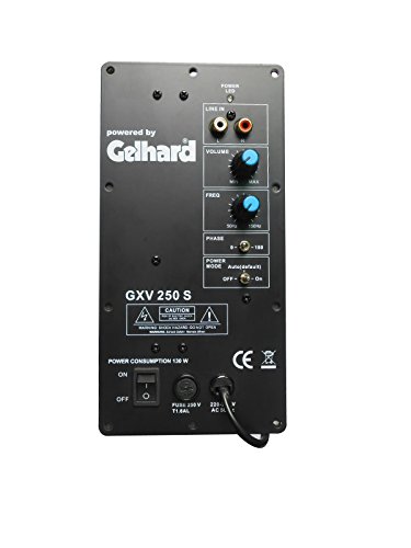 Gelhard GXV250 AKTIV SUBWOOFER MODUL - 250WATT MAX - 130WATT RMS