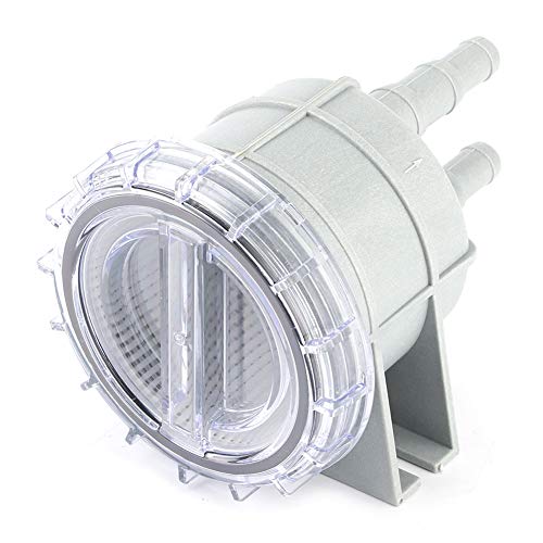 Seewasserfilter Für Boote,Seewasserfilter Boot,Rohwassersieb Bootssieb Shipyacht Parts 4,3-Zoll-Einlass Meerwassersieb Filter Motorschutz Reiniger Kühlung Für 12-Zoll-58-Zoll-34-Zoll-Schläuche