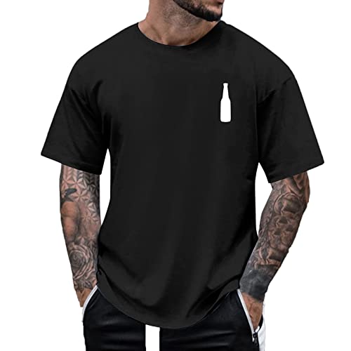 Basic t Shirt Herren Slim fit t-Shirt 3D Druck Herren Katze Herren t-Shirt weiß XL t-Shirt mit Foto männer t-Shirt Kleider männer Oversize t-Shirt schwarz 3XL