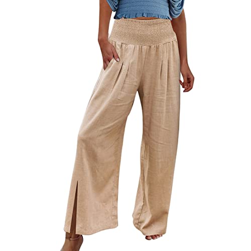 Sportliche Hose für Damen, Schwimmen, Fußball, Motorrad, Sommer, Kleidung, Sport, lockere Reise, Jogger, Basketball, Arbeit, khaki, L