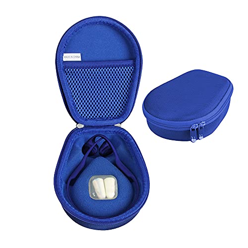 Hermitshell Reisehülle, kompatibel mit AFTERSHOKZ AS600SG Trekz Titanium Audio Kopfhörer Knochenleitung, Bluetooth, Knochenleitung (Blu Oceano)