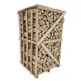 1-3 Boxen Brennholz Buche 25cm 1,8 RM Box Luftgetrocknet ofenfertig Kaminholz Heiz Holz Feuerholz Scheitholz Kaminfeuer Lagerfeuer Pizzaofen Ofen | Energie Kienbacher (1 Box)