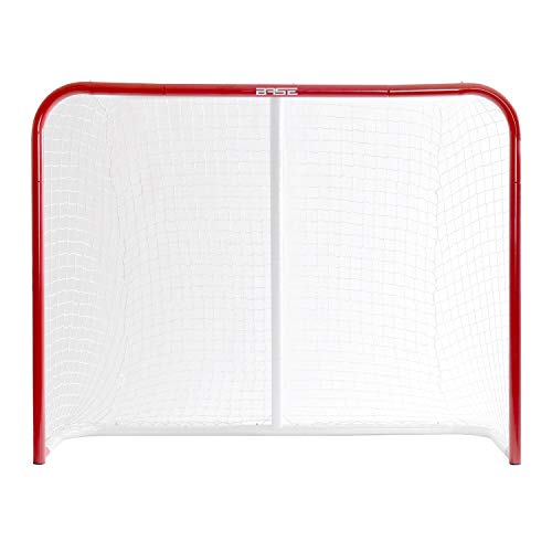 Base Street-Hockeytor 54‘‘, Outdoor-Tor für Hockey, ideal für Kinder, klappbares Tor, 137x112x51cm, perfekt für die Straße, Rot