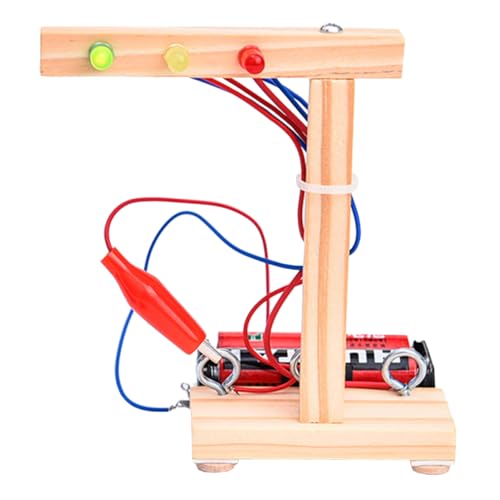 HOMOBABE 1Satz Experimentierkasten Verkehrszeichen Modell Pädagogisches Ampelspielzeug für DIY Handwerk zur Vermittlung von Verkehrsregeln und Verkehrssicherheit für Heim