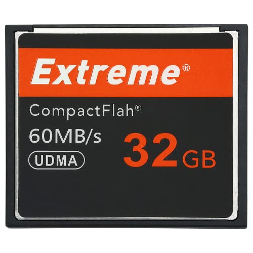 Extreme 32GB Compact Flash Speicherkarte, Original CF Karte für professionelle Fotografen, Videografen, Enthusiasten