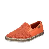 Rieker Herren B5265 Slipper, Orange, 45 EU