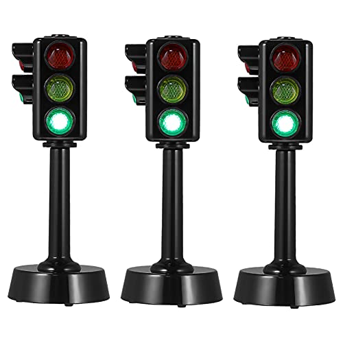 TOYANDONA 3Pcs Ampel Kinder Ampel Spielzeug Simulation Ampeln Model Spielzeug Bildungspflichten für Kinder