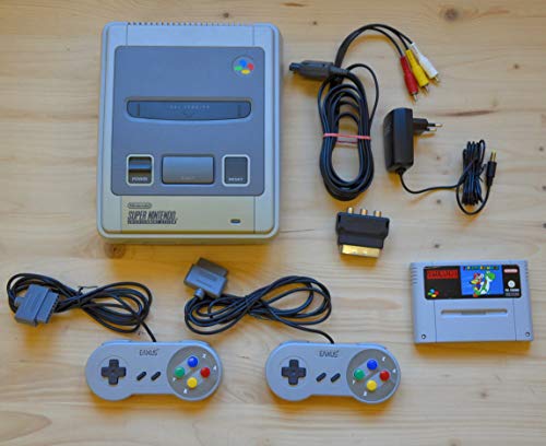 Super Nintendo Konsole mit Super Mario World